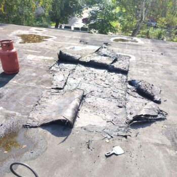 Ремонт кровли лыжная база «Политехник»