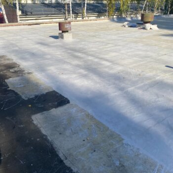 Ремонт кровли лыжная база «Политехник»