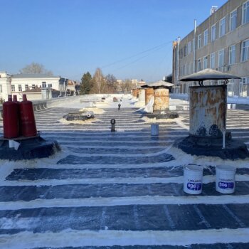 Ремонт кровли учебного корпуса № 19