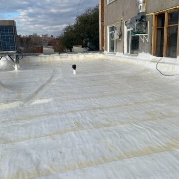 Ремонт кровли учебного корпуса № 19