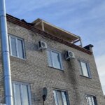 Ремонт кровли учебного корпуса № 11